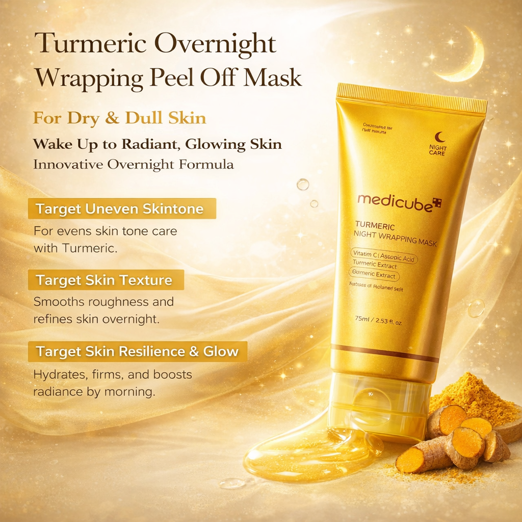 Medicube Kojic Acid Turmeric Night Wrapping Mask